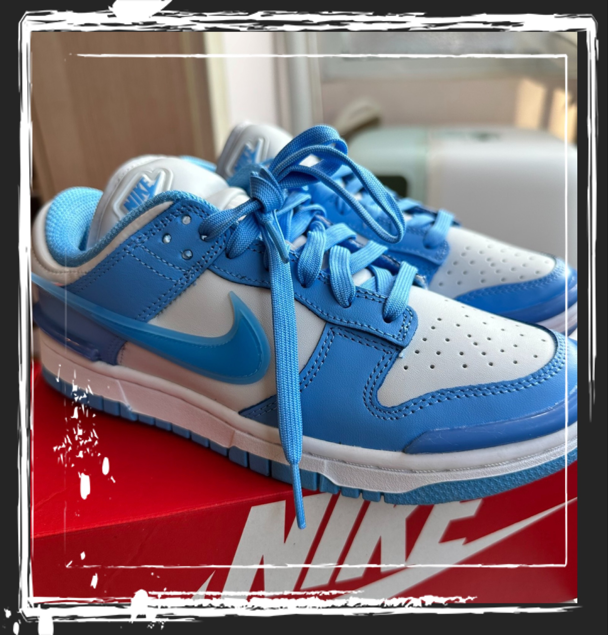 耐克扣篮低帮“大学蓝” 专为女性设计