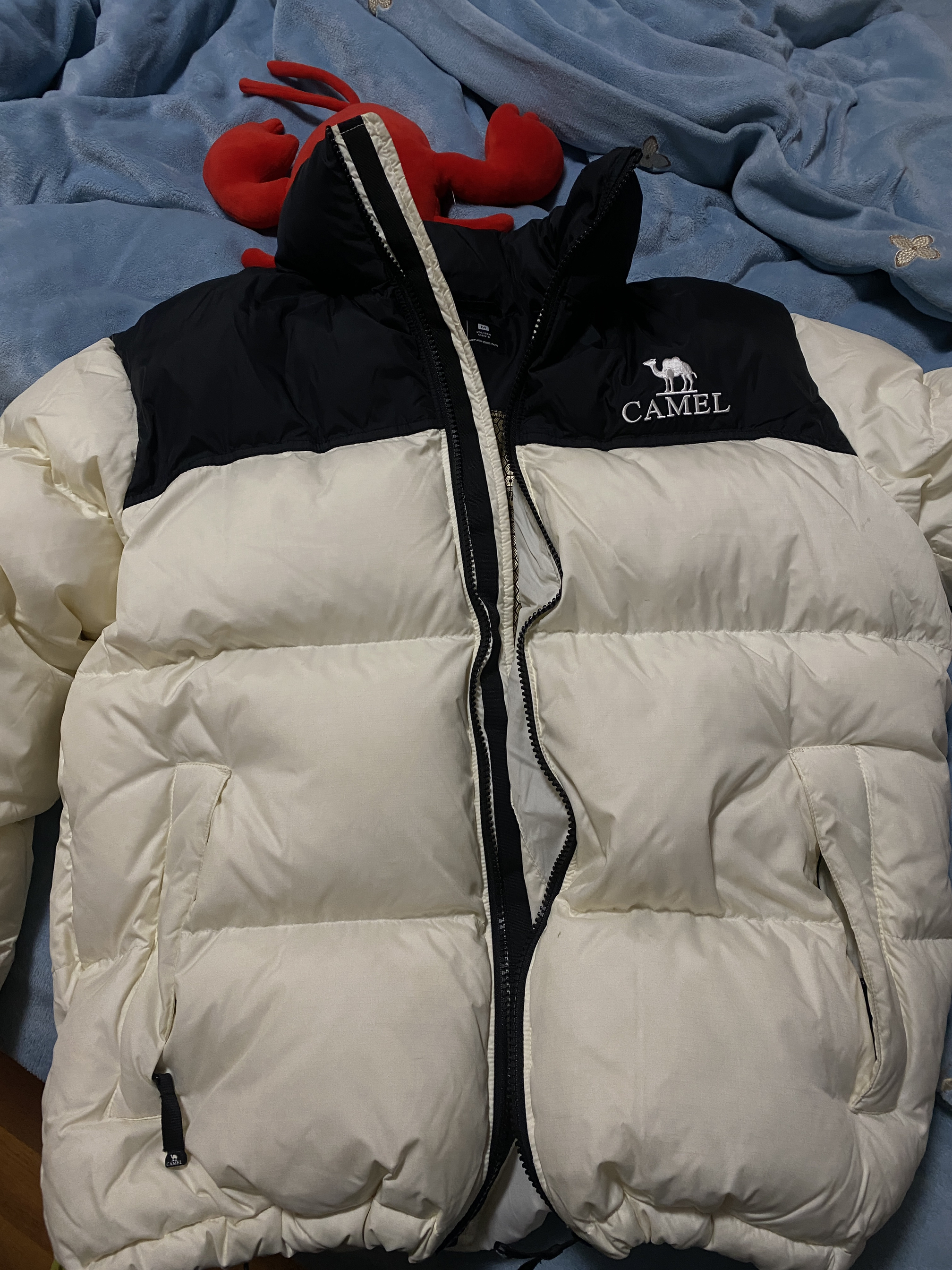 🛒好物名称：骆驼羽绒服
🤔推荐理由：冬季