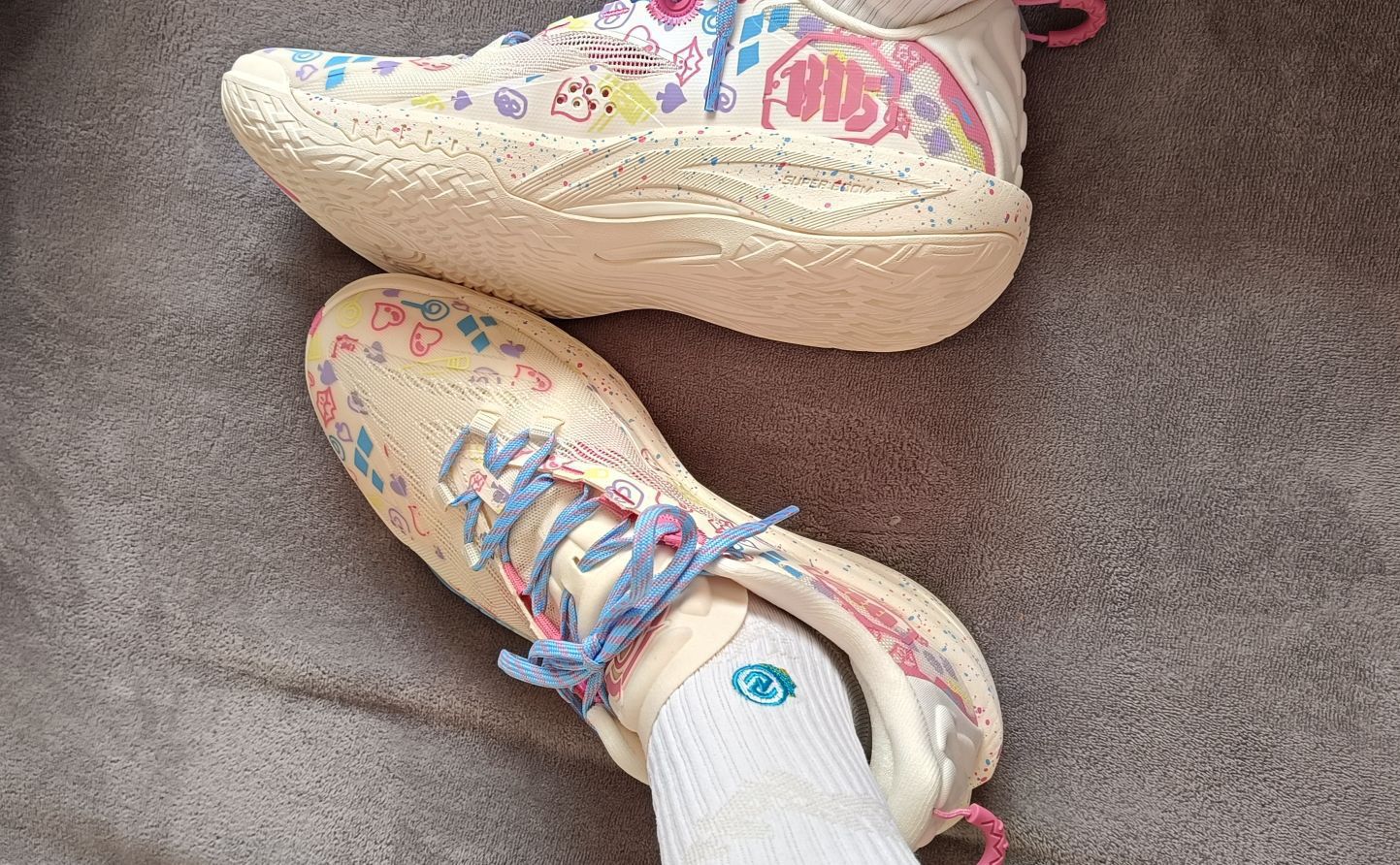 游击1超绝花花配色篮球鞋