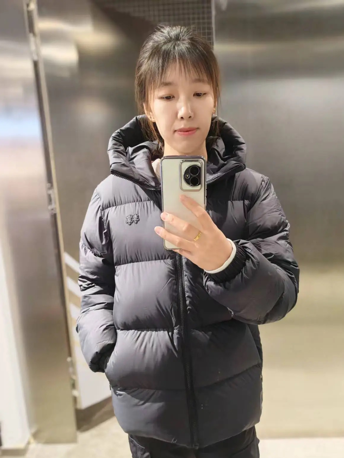 OOTD I 李宁的羽绒服好暖