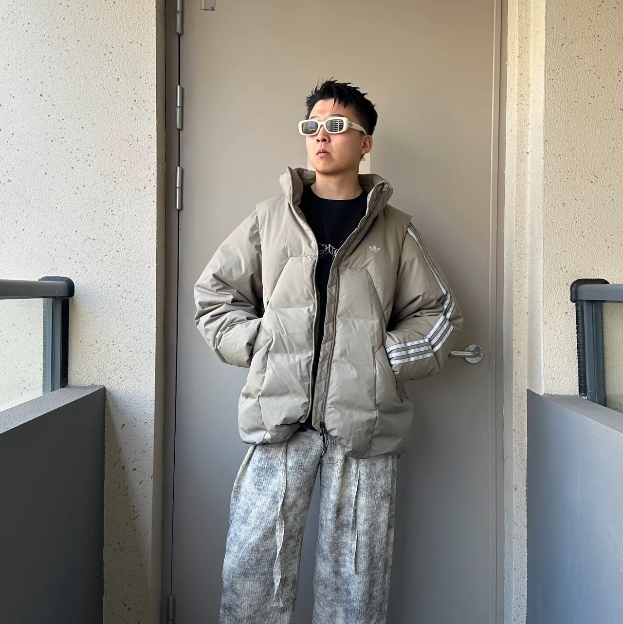 OOTD 冬季复古时髦穿搭 卡其色系真的很暖