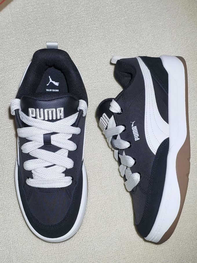 PUMA Park Lifestyle Street 潮流时尚复古 低帮 板鞋