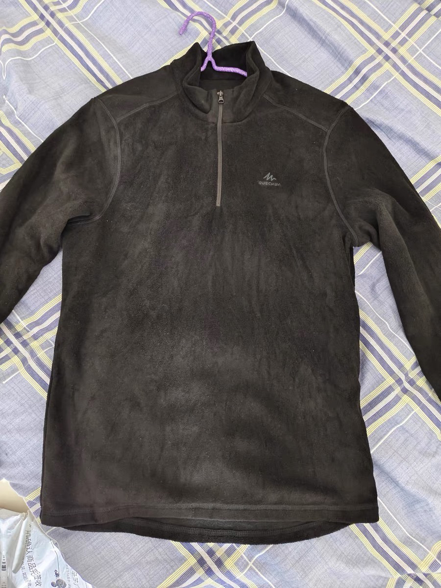 Decathlon 秋冬有这件抓绒衣修身不臃肿