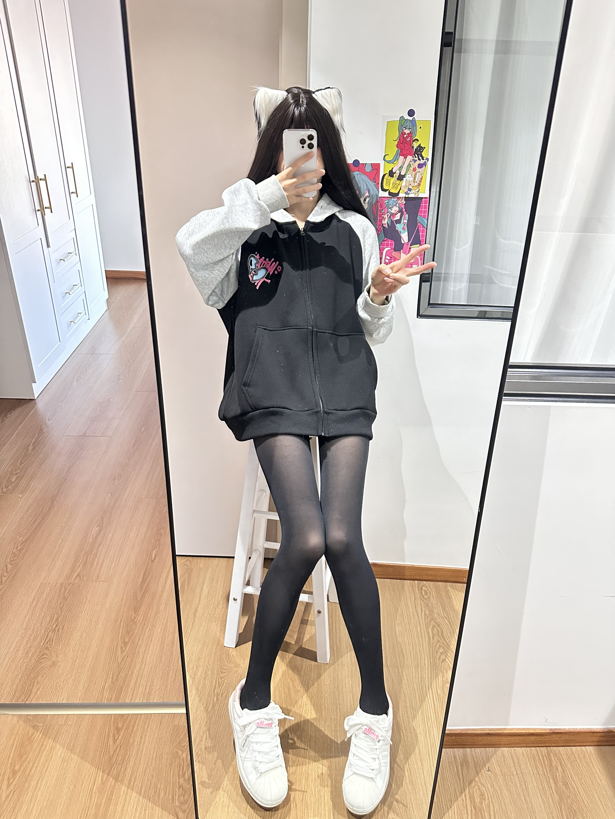 有被这双可爱到