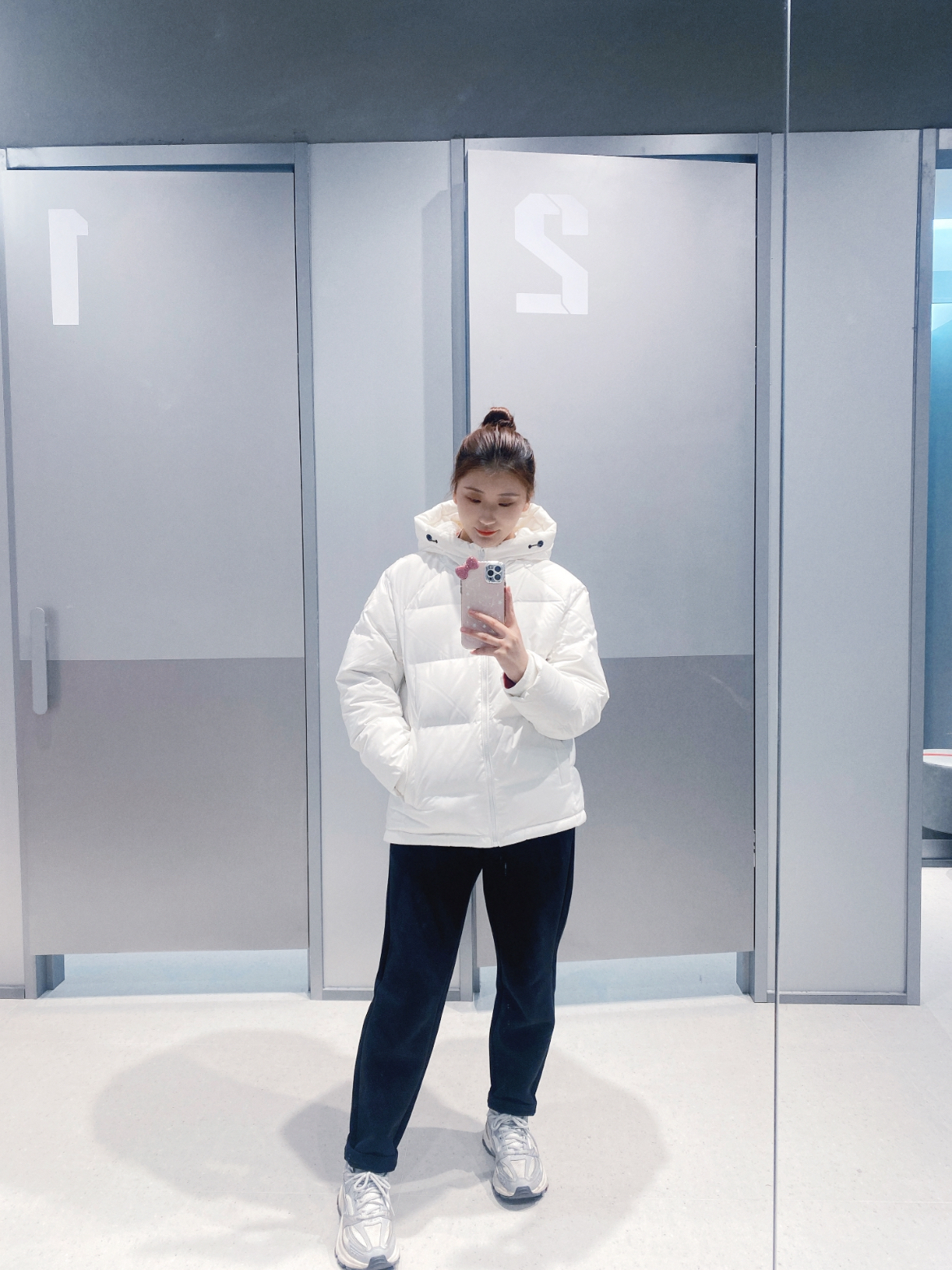 Li Ning 敲赞的连帽羽绒服我最爱了