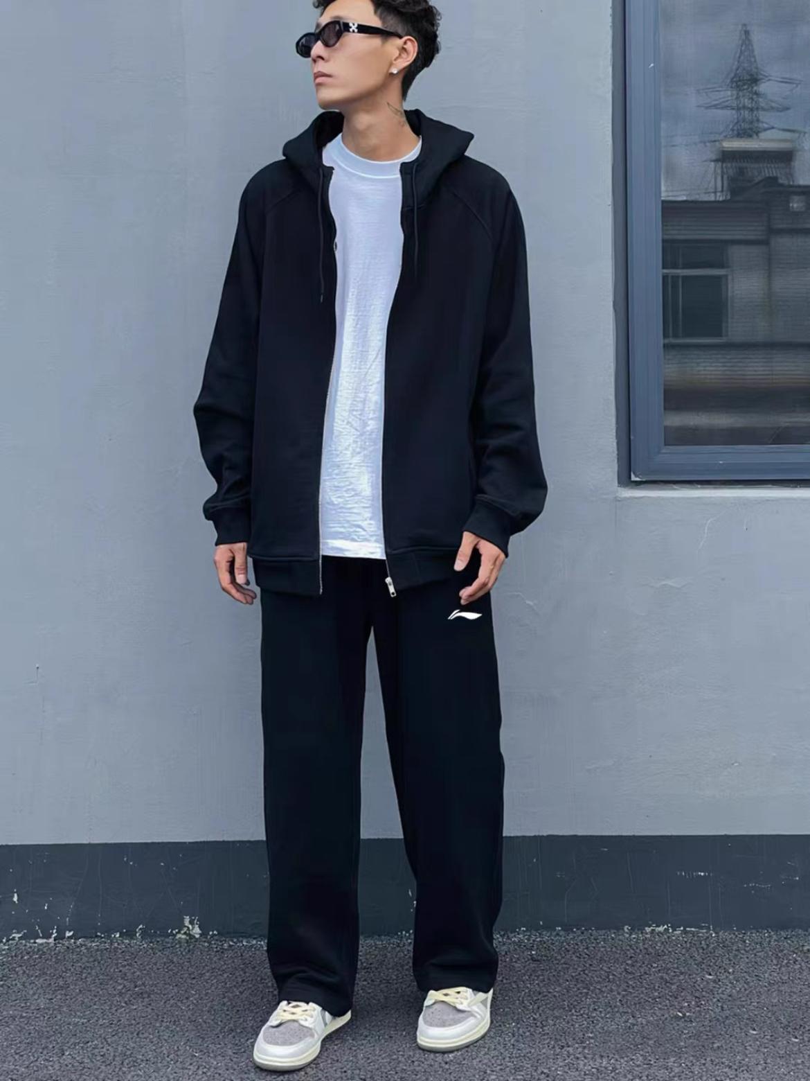 李宁 暖和舒适的直筒长裤是真爱