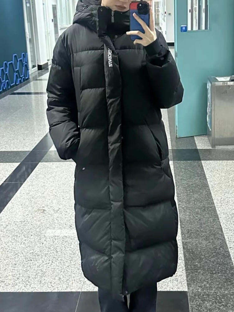 OOTD I 迪桑特纯色羽绒服