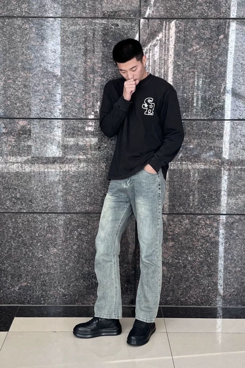 185/75 这么修饰身材的长袖谁能不爱？