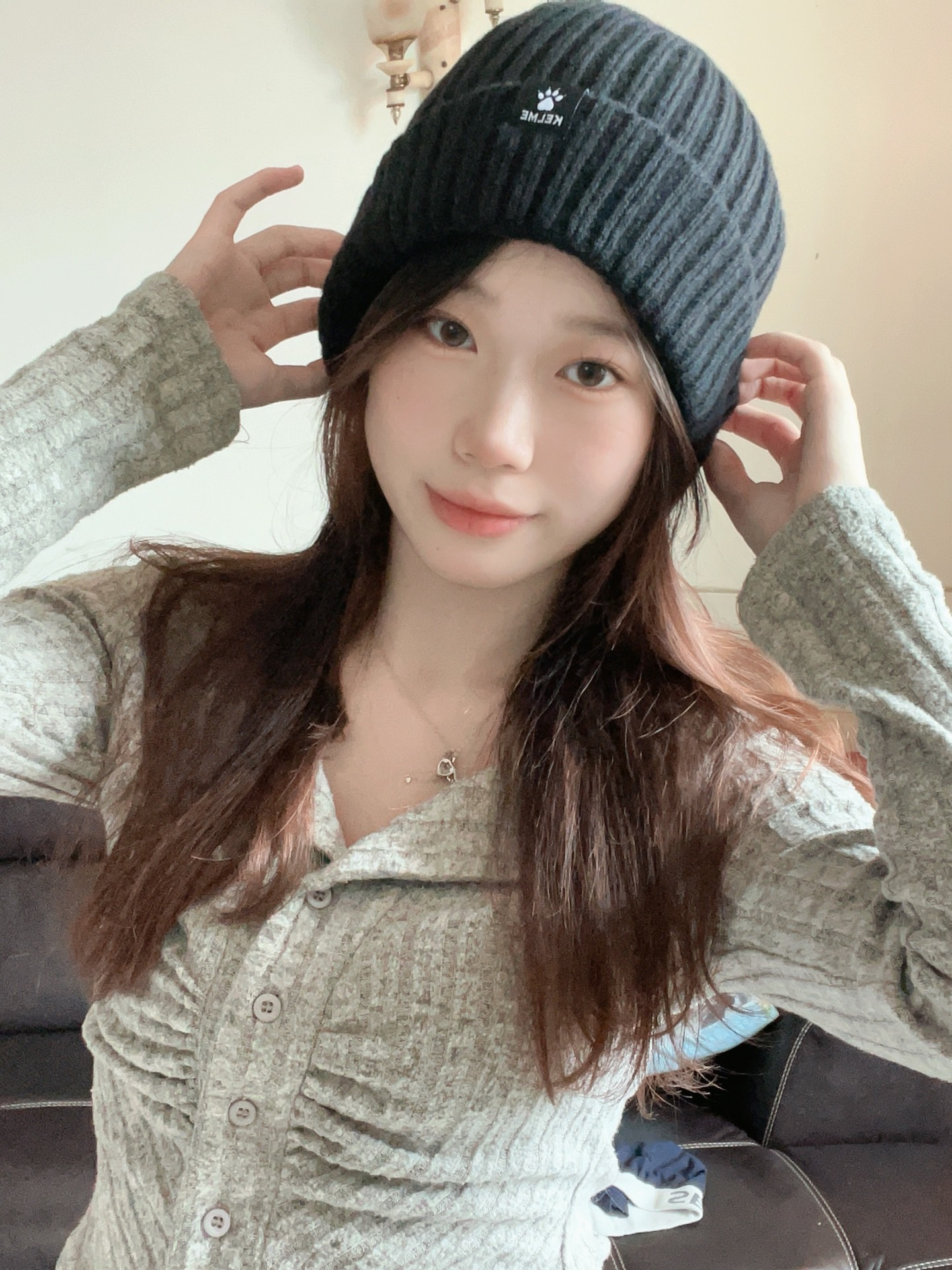 这么可爱的帽子谁还没有拥有～