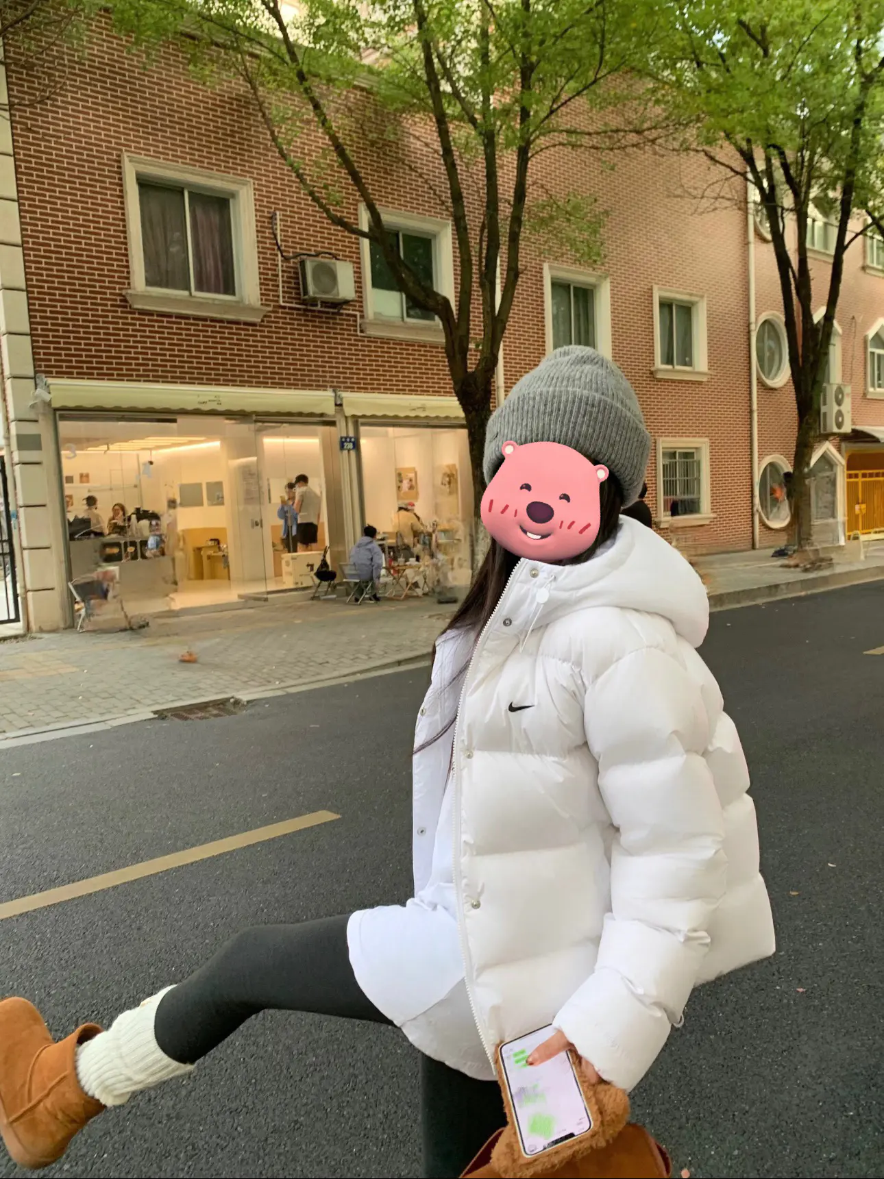 韩系氛围感化身冬季恋歌女主