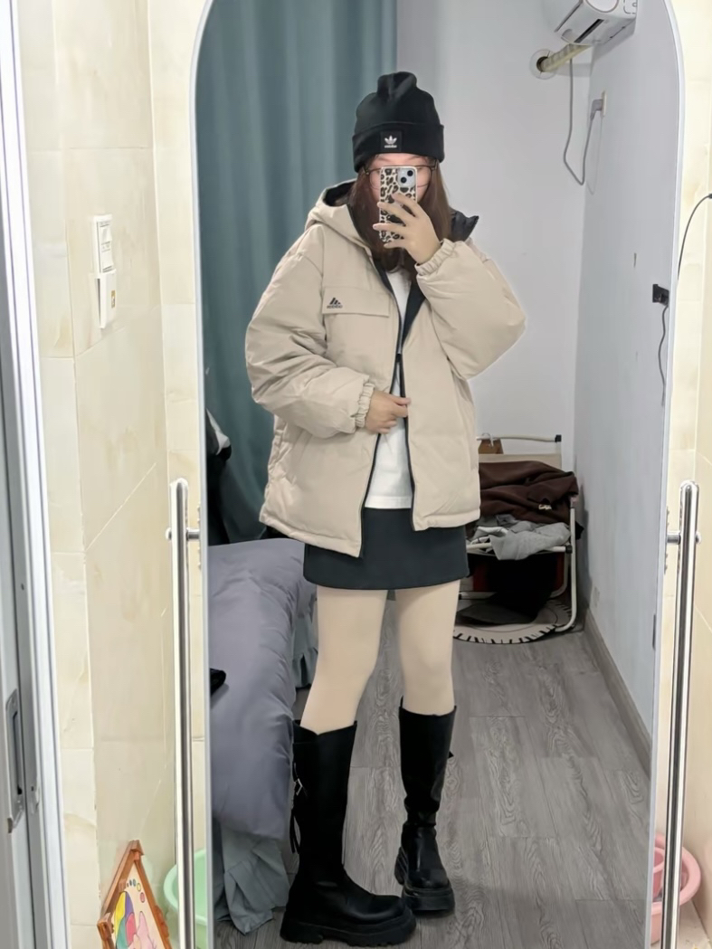 我也太会买羽绒服了！！