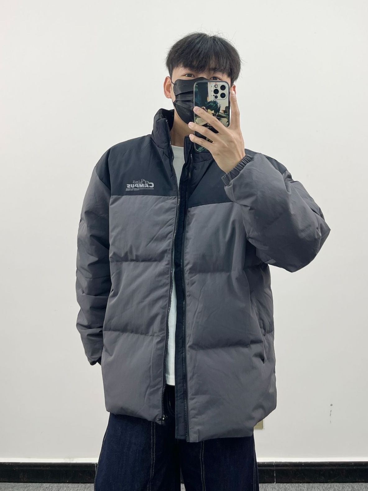 哥们儿，这件羽绒服是真的有安全感