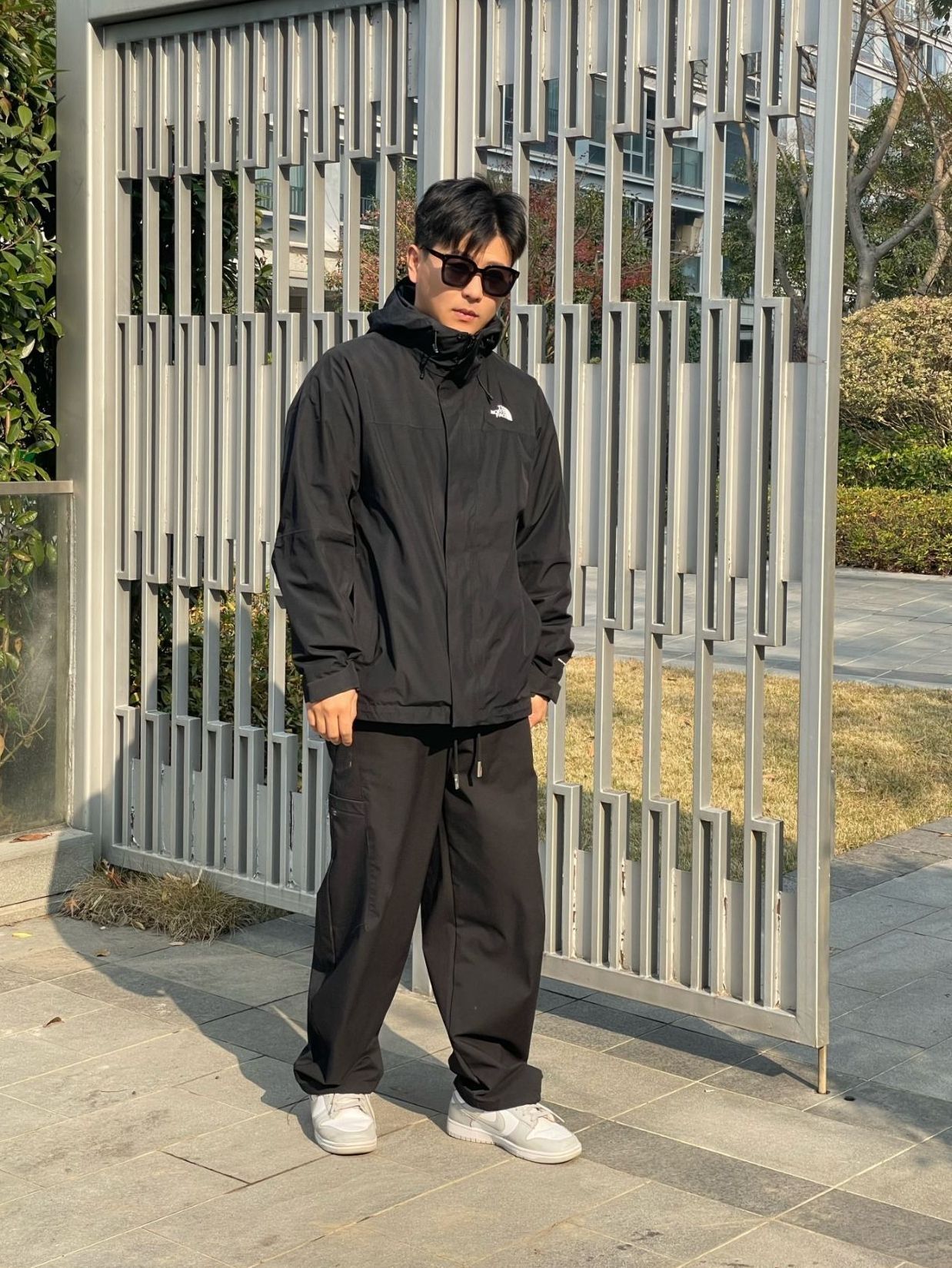 北面冲锋衣|黑武士穿搭出门已经赢了