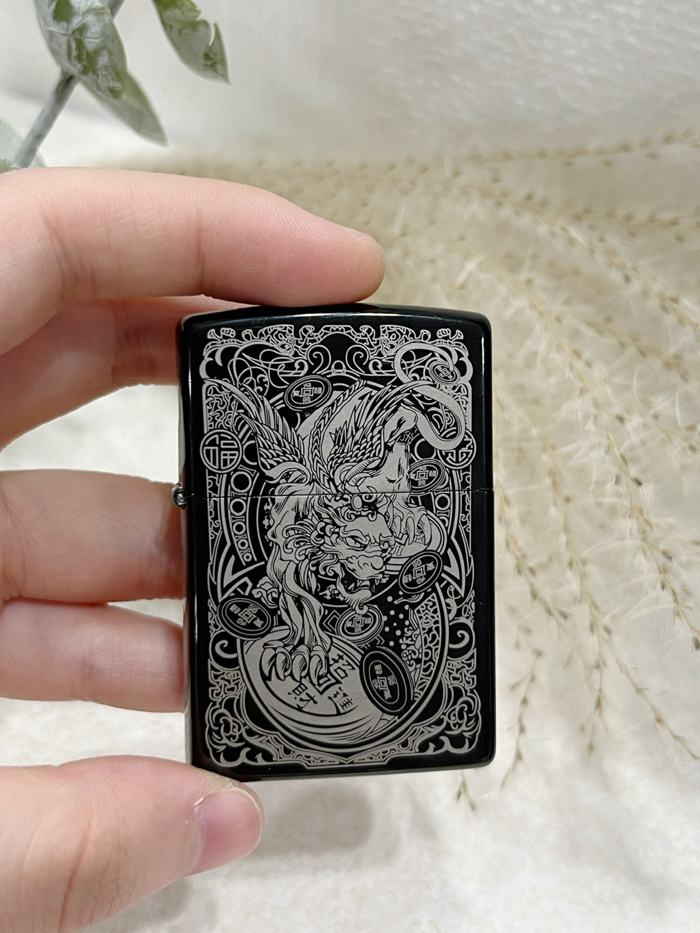 💰 雄壮威严，Zippo打火机 招财貔貅的神秘力量！✨💰