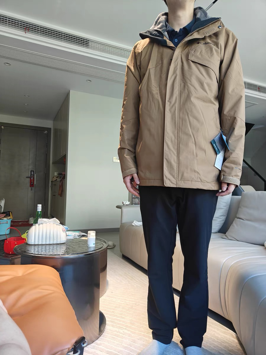 Columbia 三合一冲锋衣无畏风雨