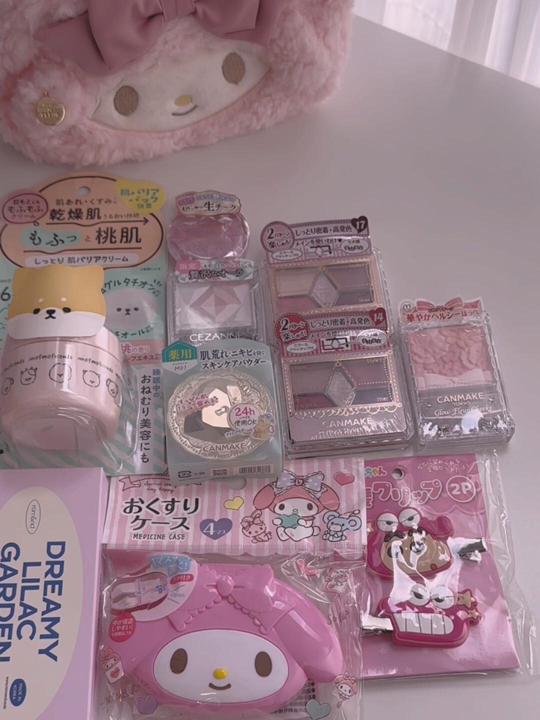 跟着樱花妹买的购入品介绍