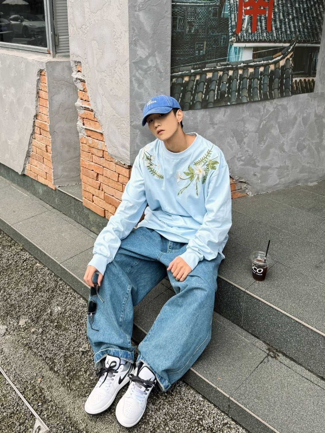 OOTD|蓝色才是秋冬主打色