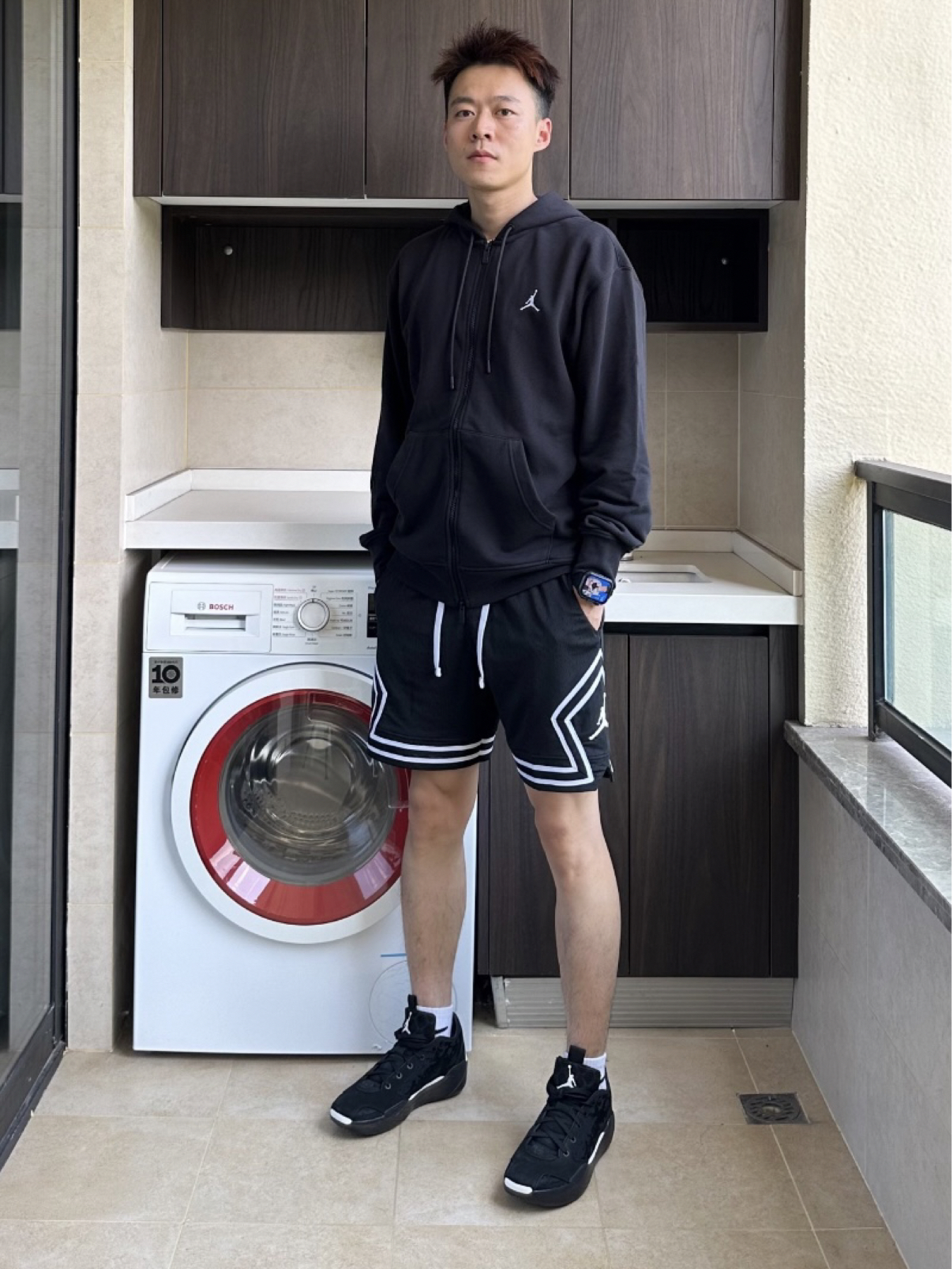 入秋的第一身运动外套