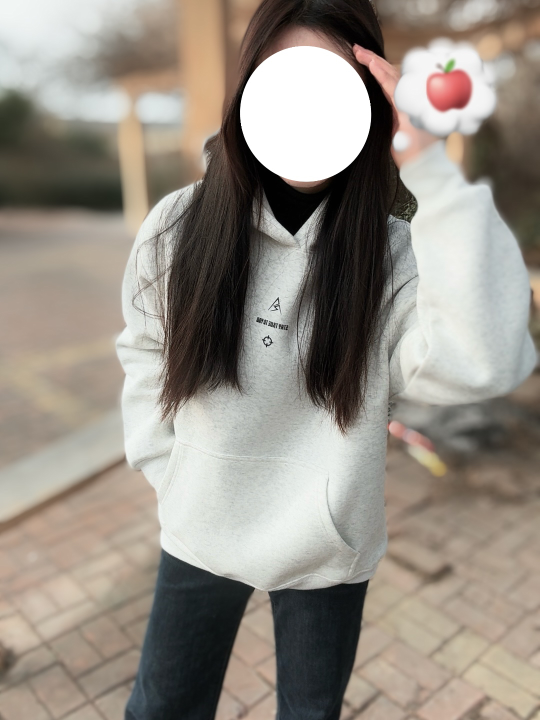 这是我见过版型最正的卫衣