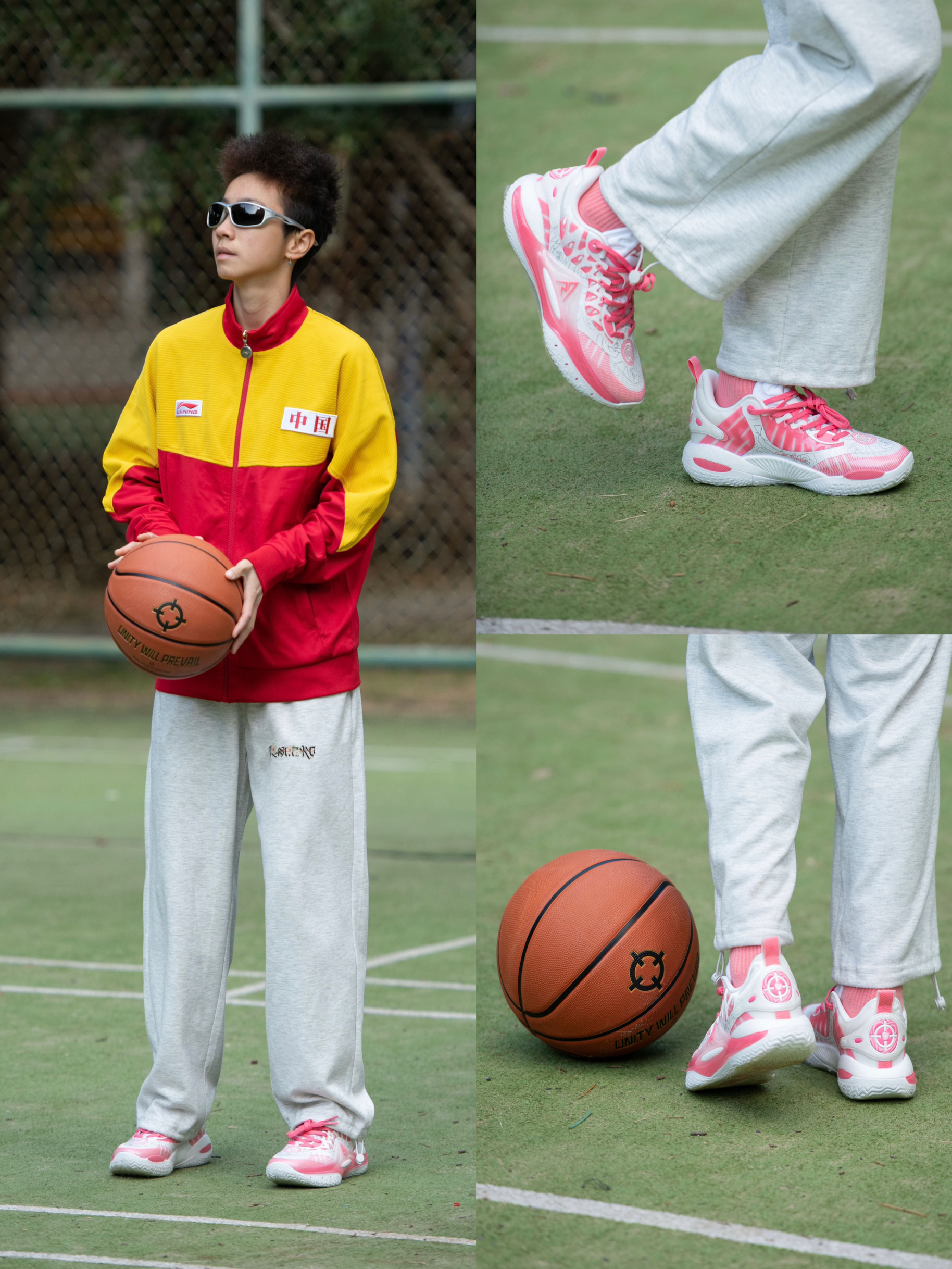 粉色篮球鞋🏀这双真的赢麻了