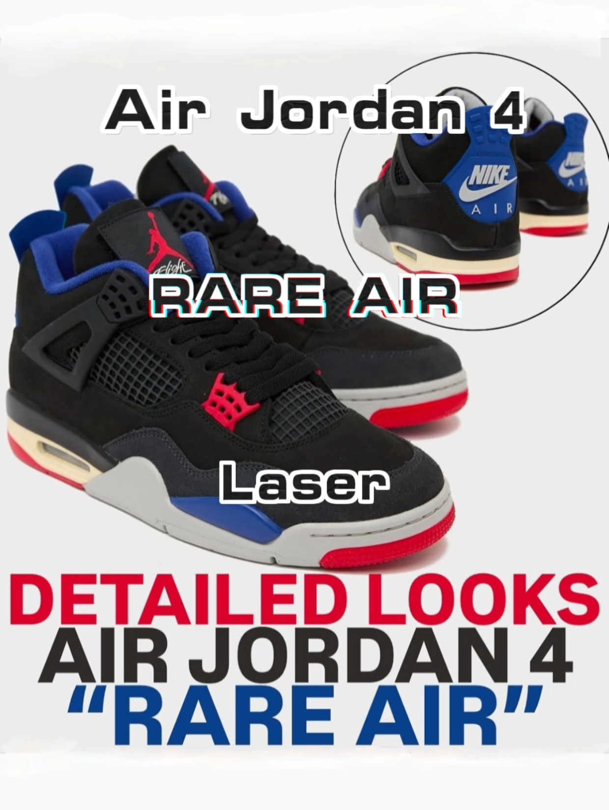 🚨【发售预告】Air Jordan 4 新配色「Rare Air」❗️即将发售咯❗️