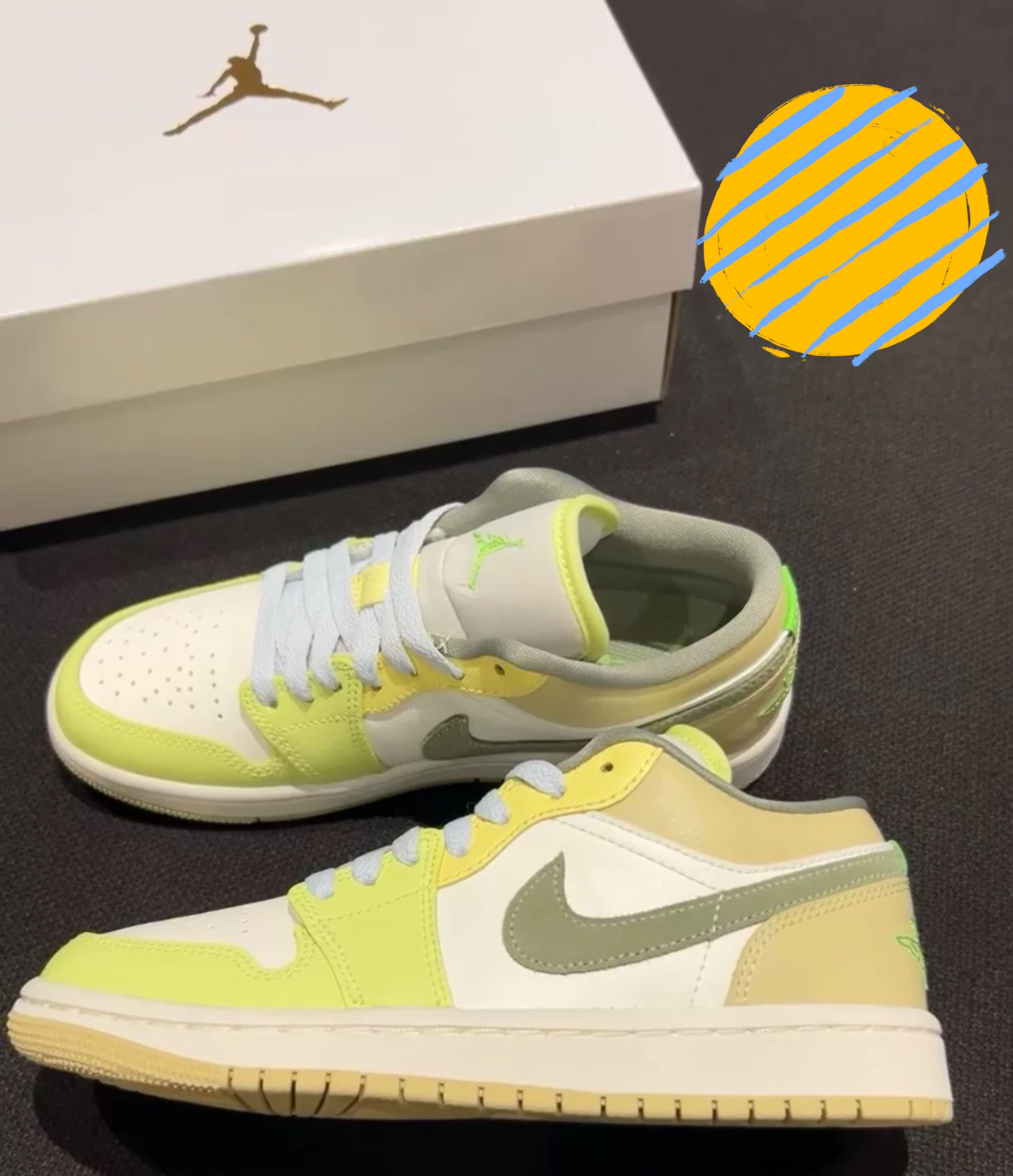 🌟【Air Jordan 1 Low "绿野仙踪" | 春夏出街必备の清新氧吧鞋】🌟