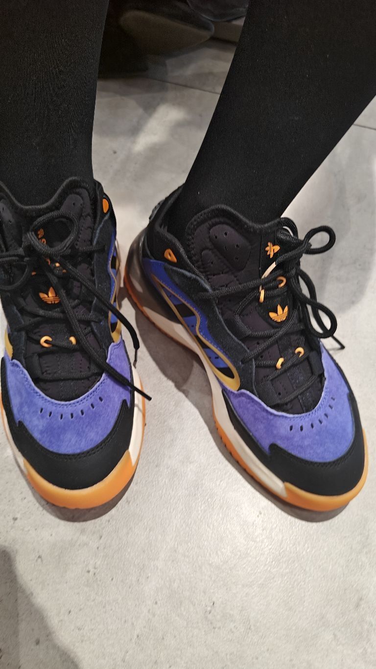 蓝紫色的帅气酷炫adidas Originals Streetball 2 