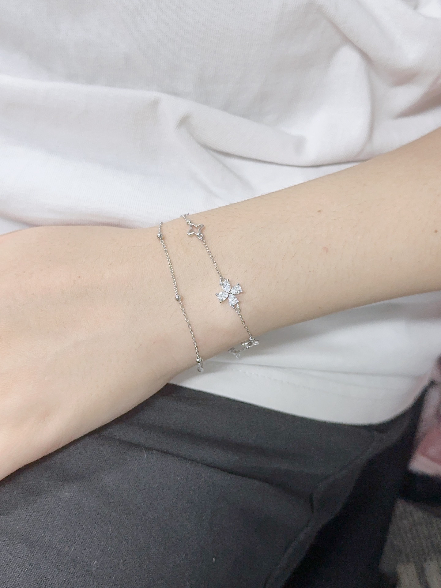 惊!什么神仙少女感blingbling手链~