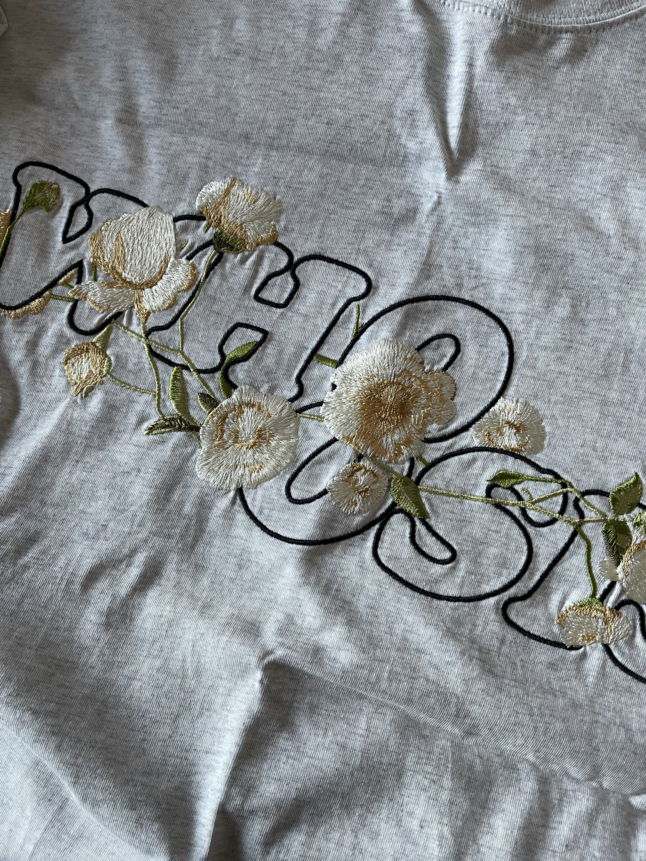 WHOOSIS不知其名 极品质感 刺绣短袖