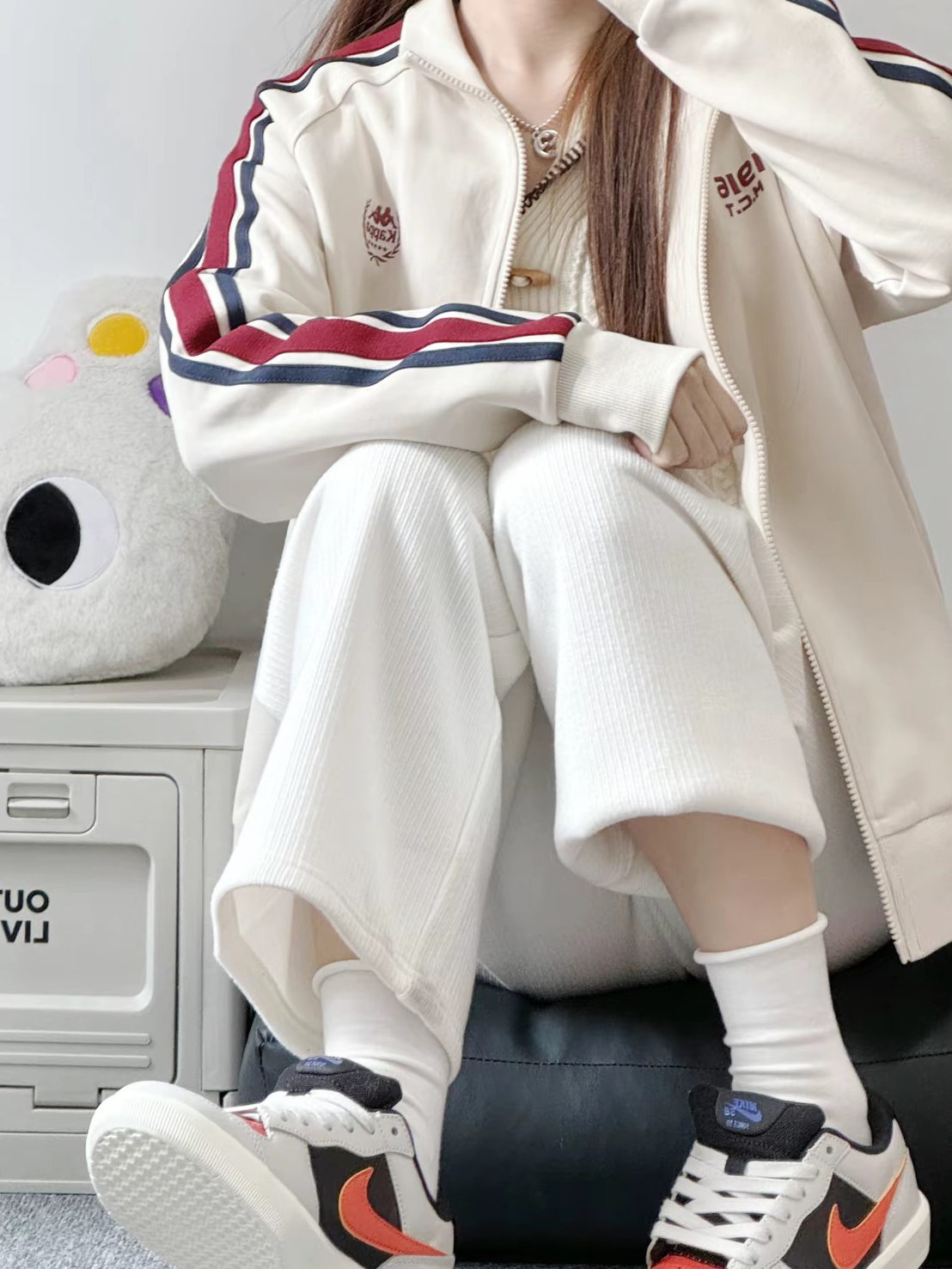 秋冬浅色系ootd🥥这么搭温柔又好看喔！