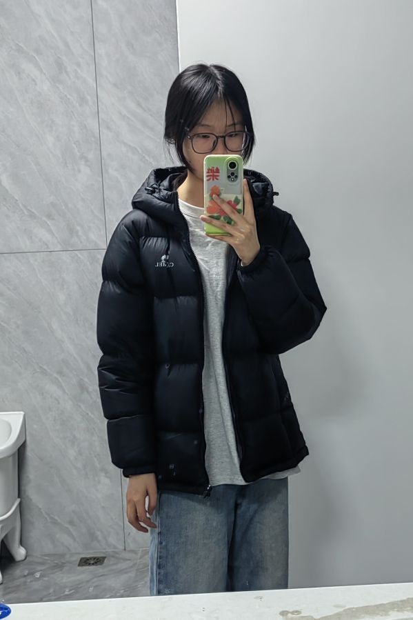 好看百搭骆驼羽绒服！！