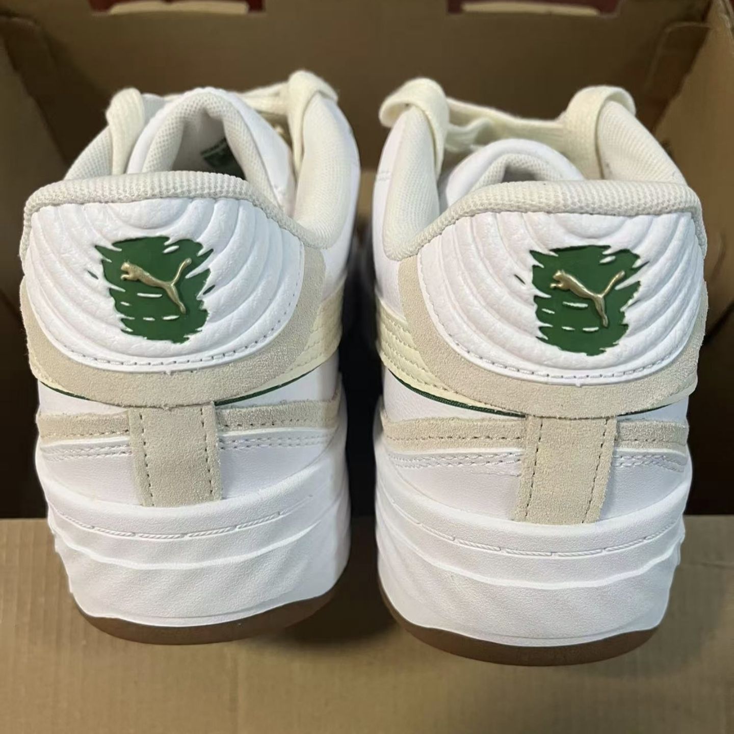不愧是puma❗波纹复古白绿也太好看了👀