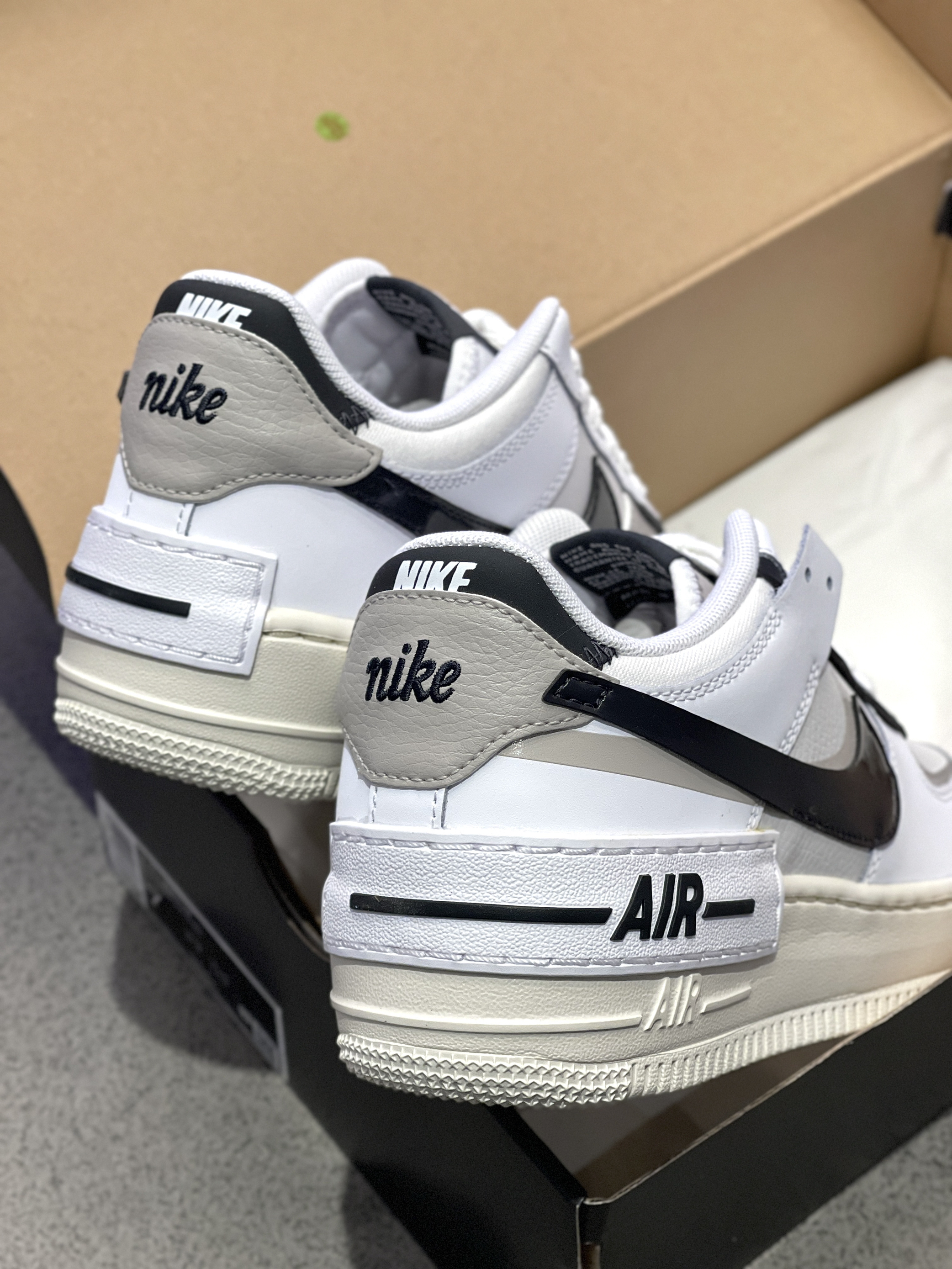 白黑色AF1 Shadow🐻❄️你就穿吧‼️