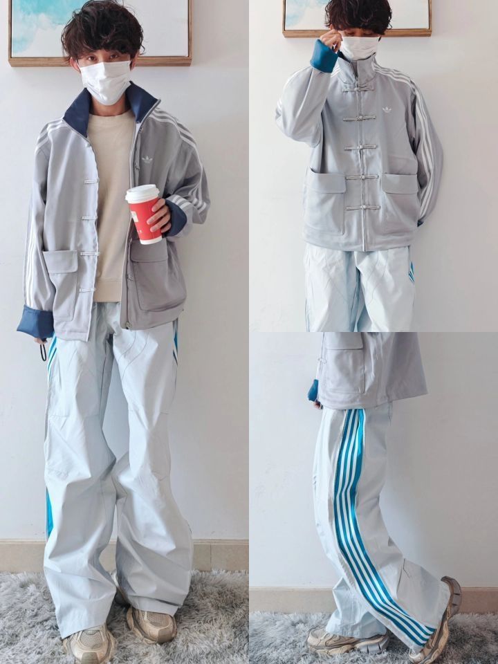 阿迪的两件单品组合起来是什么效果？！