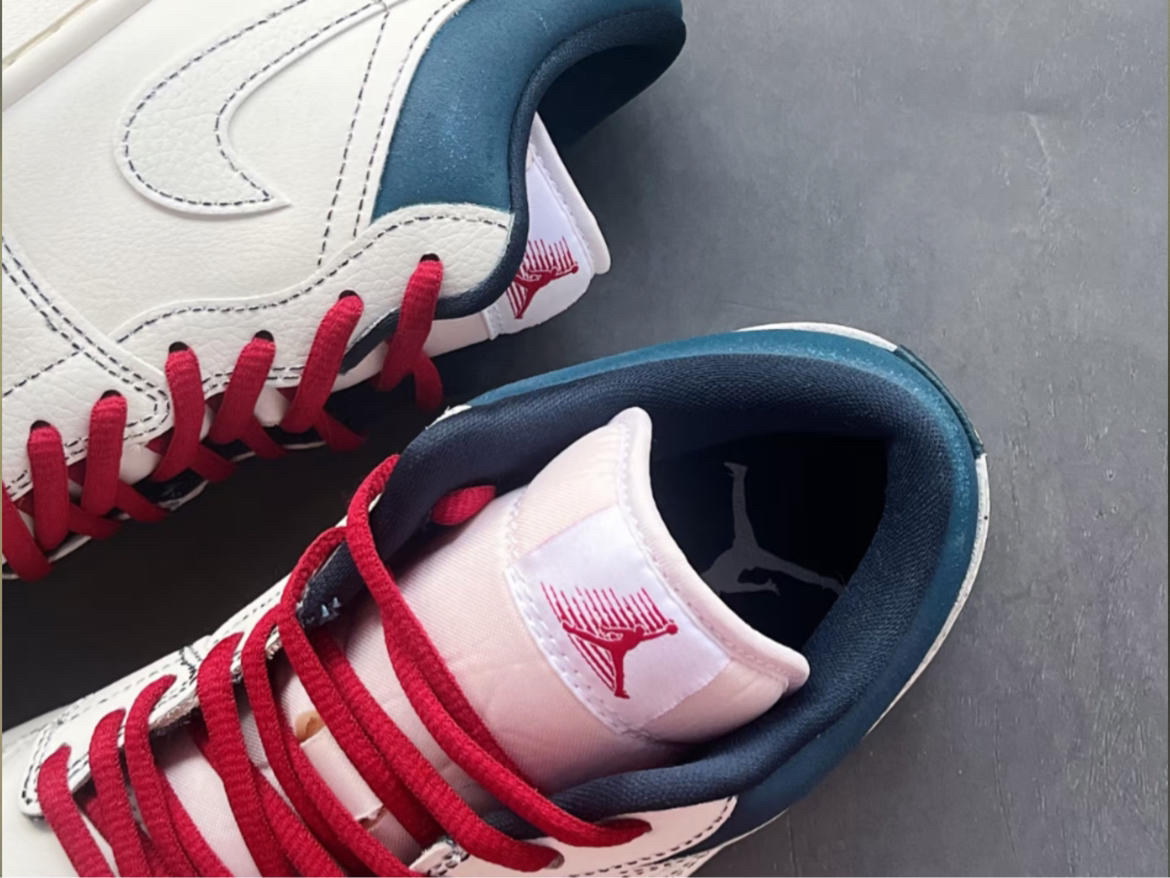 必看！Air Jordan 1 “碧城隐月”低帮篮球鞋，解锁小众百搭新境界