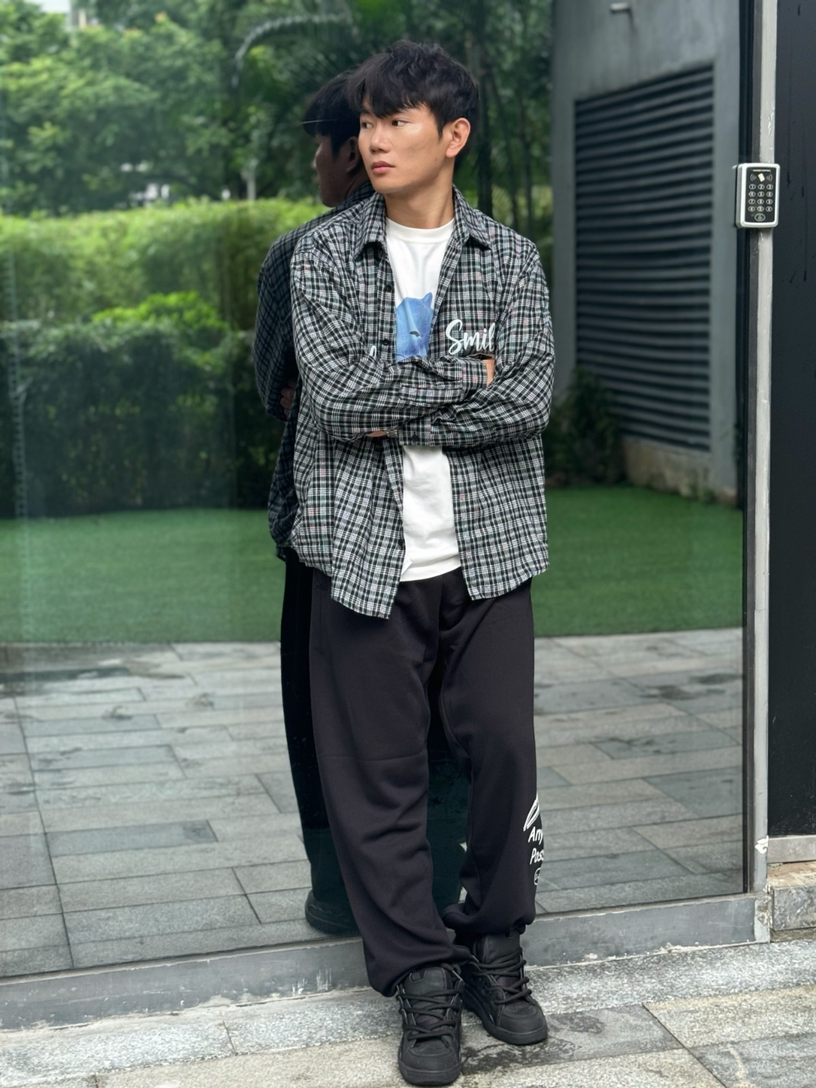 Li Ning 男生必须拥有的黑色卫裤