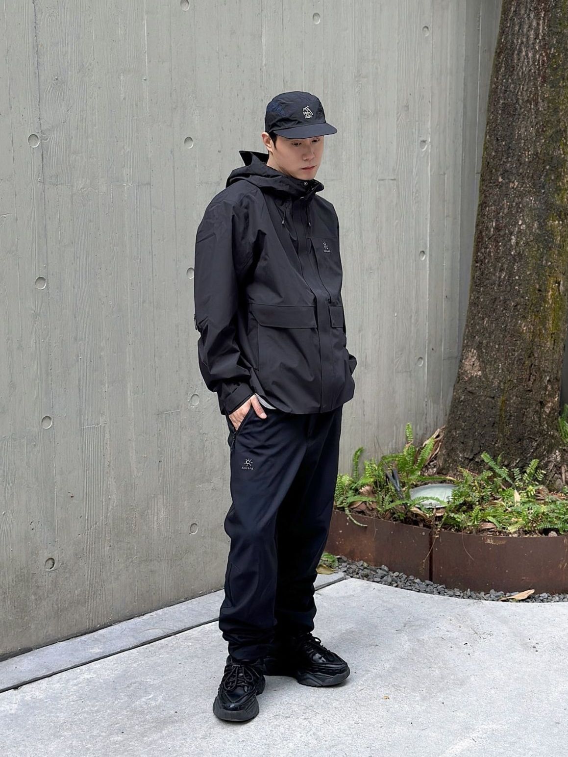户外机能风ootd