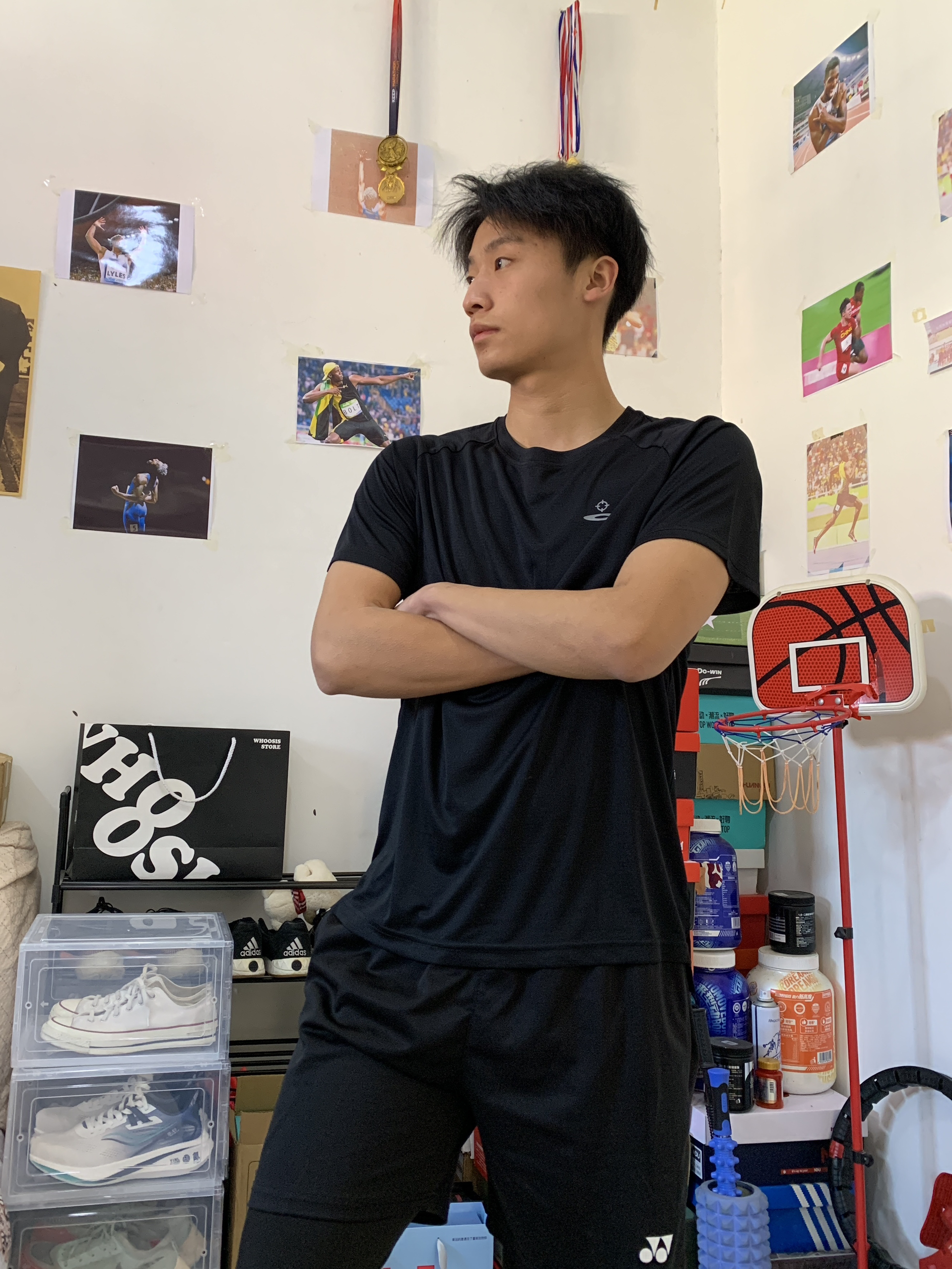 男大日常运动穿搭