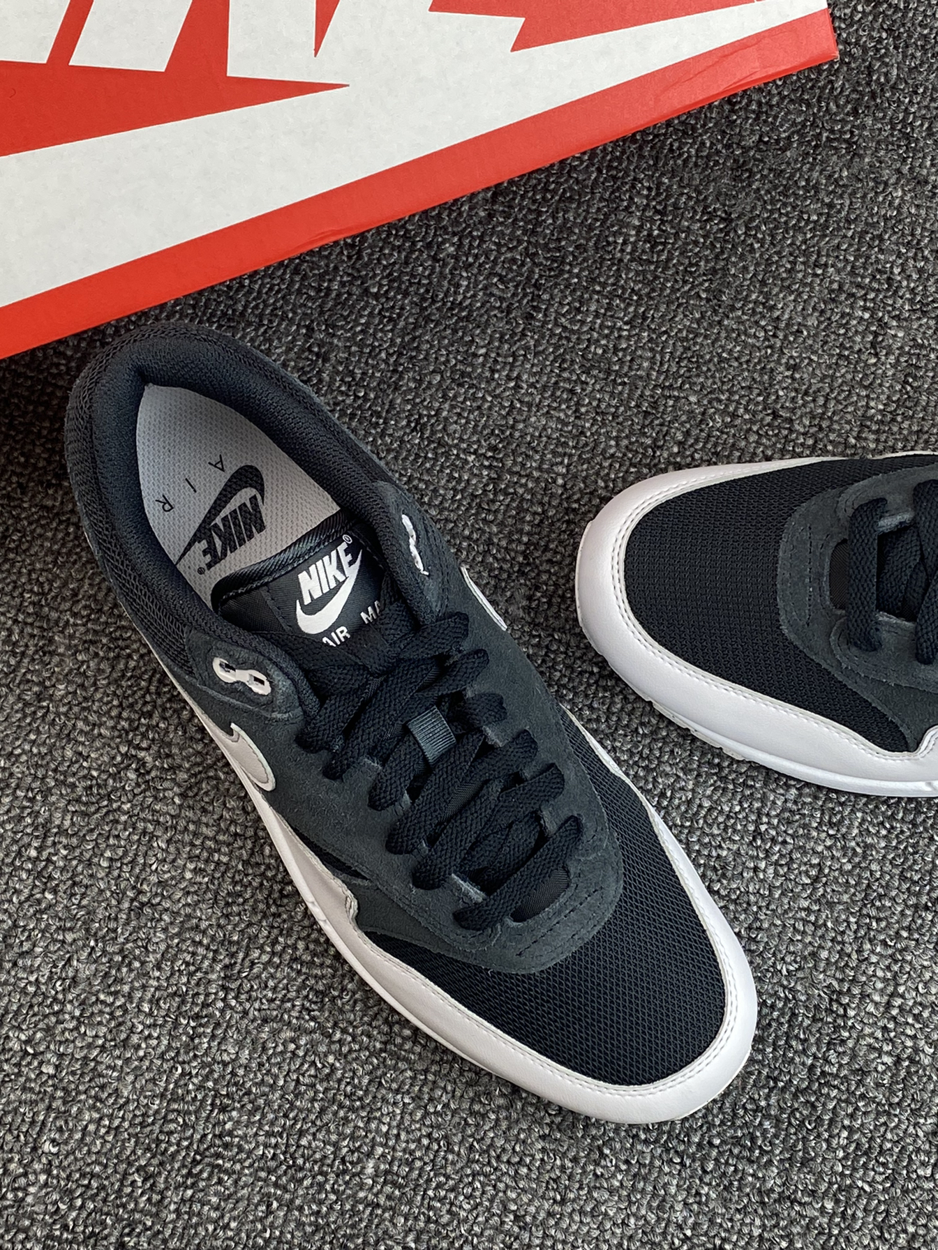 Air Max 1 Off Noir👀有点小帅的复古感
