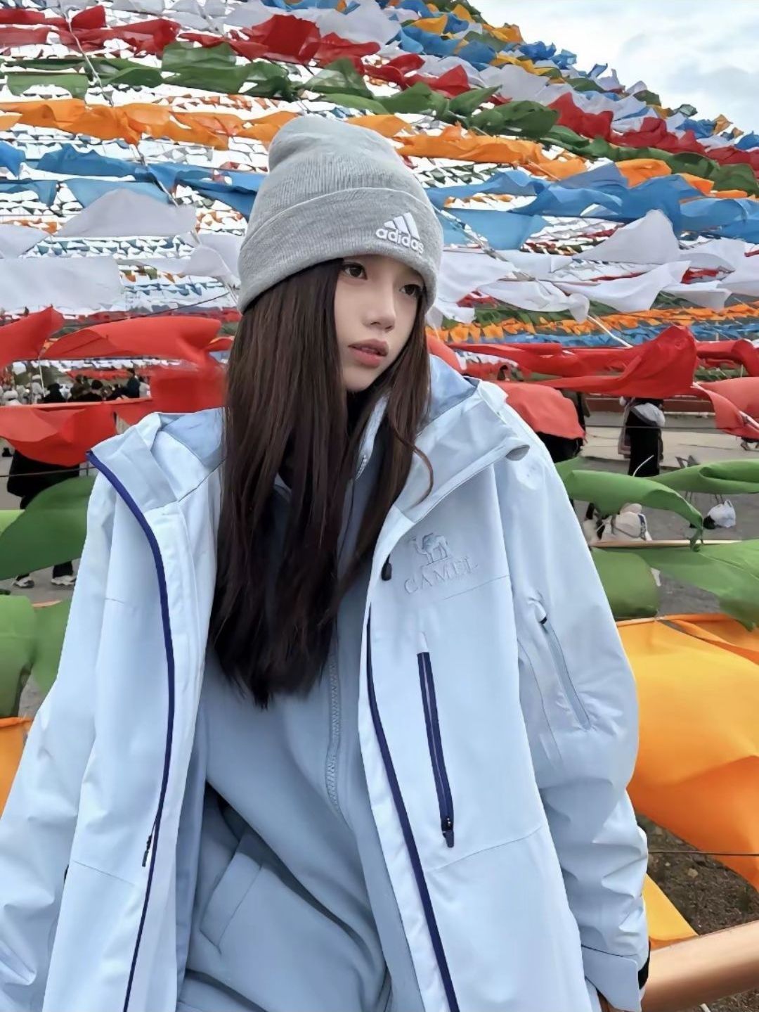 街头机能穿搭|我爱冲锋衣！远山蓝真的是太好看了！