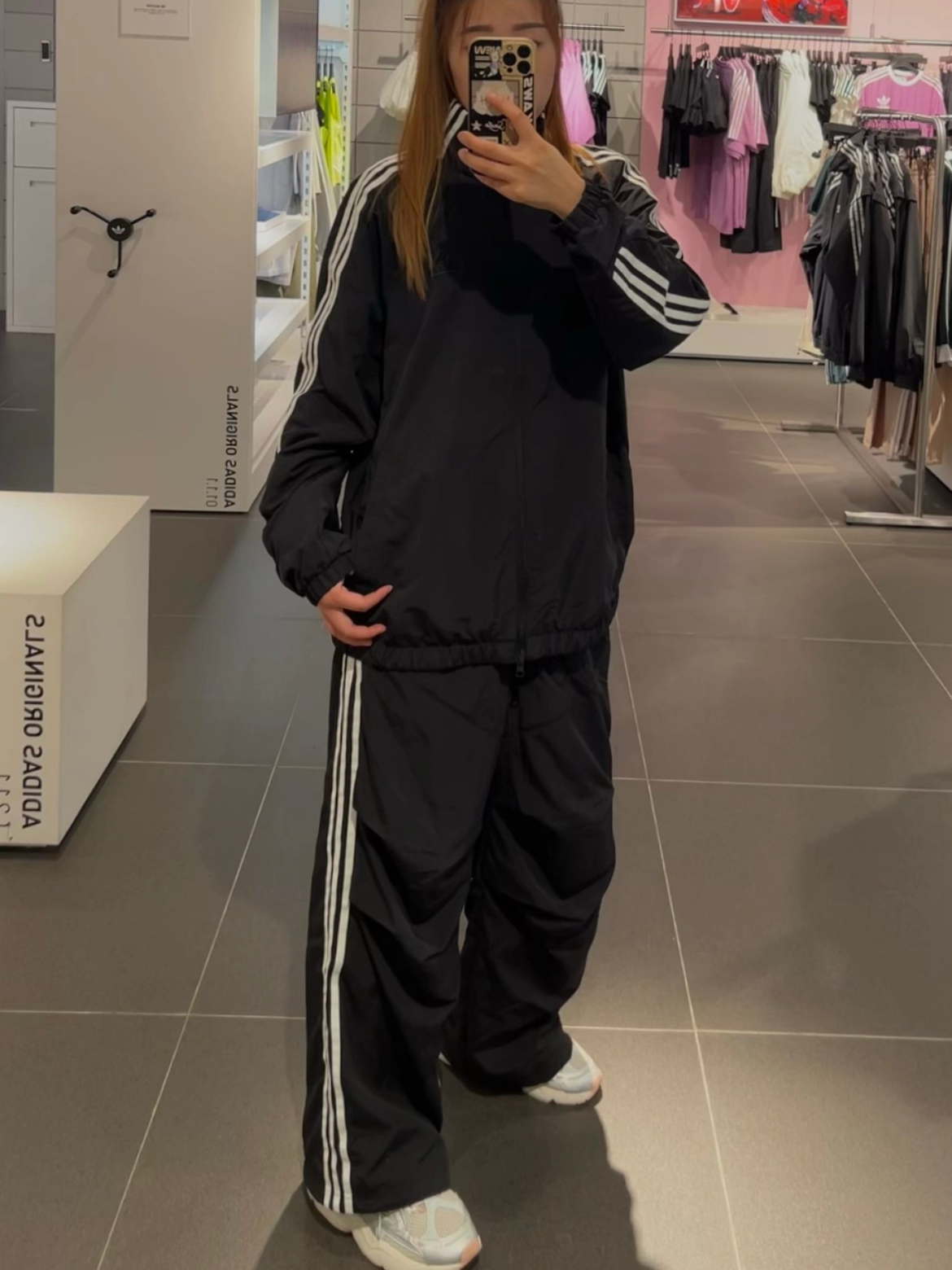 Adidas 小个小也能穿的运动长裤