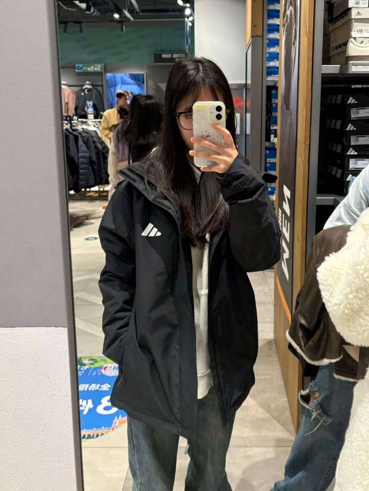 今年必入阿迪二合一冲锋衣