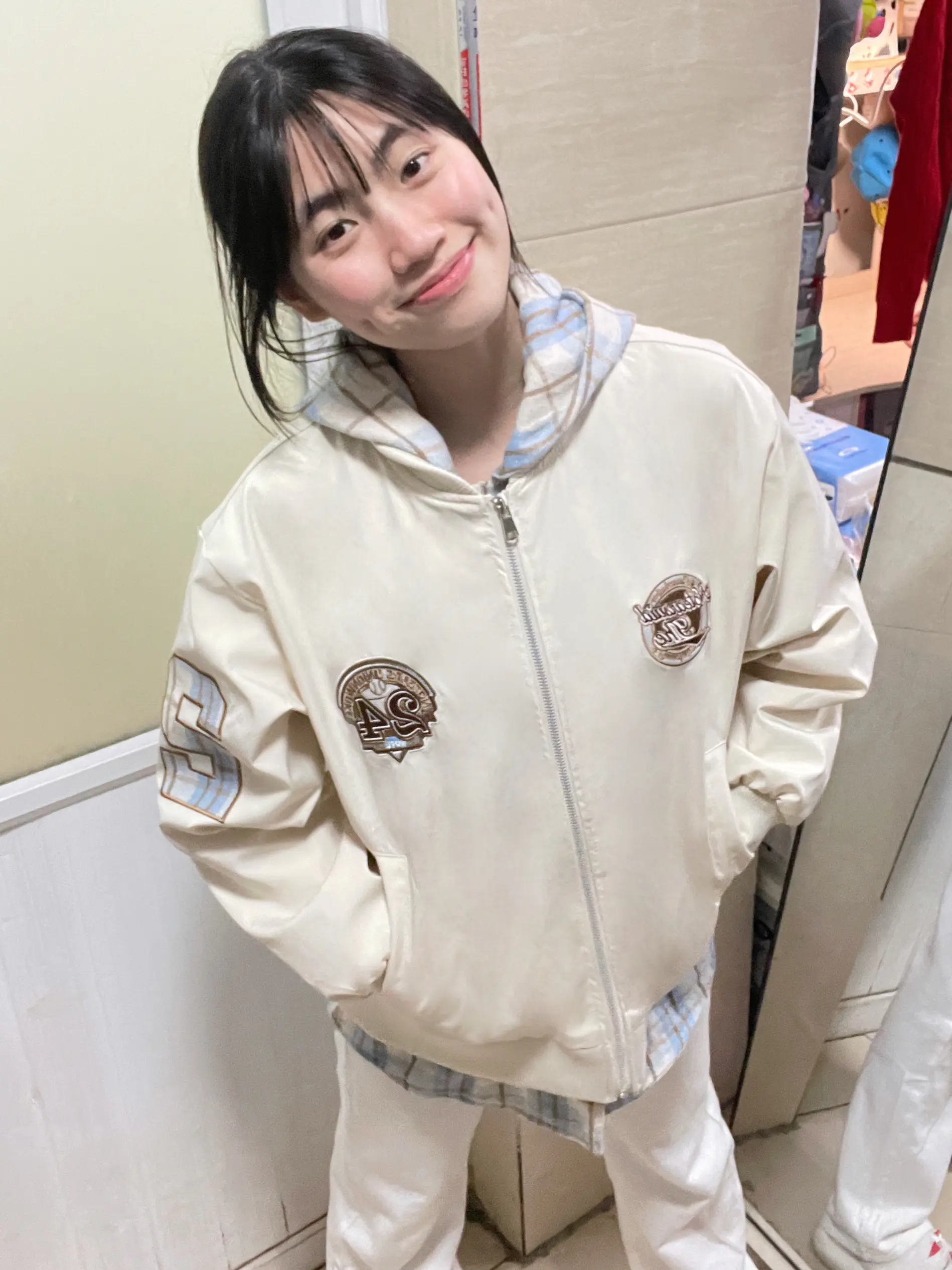 假两件外套好穿的勒