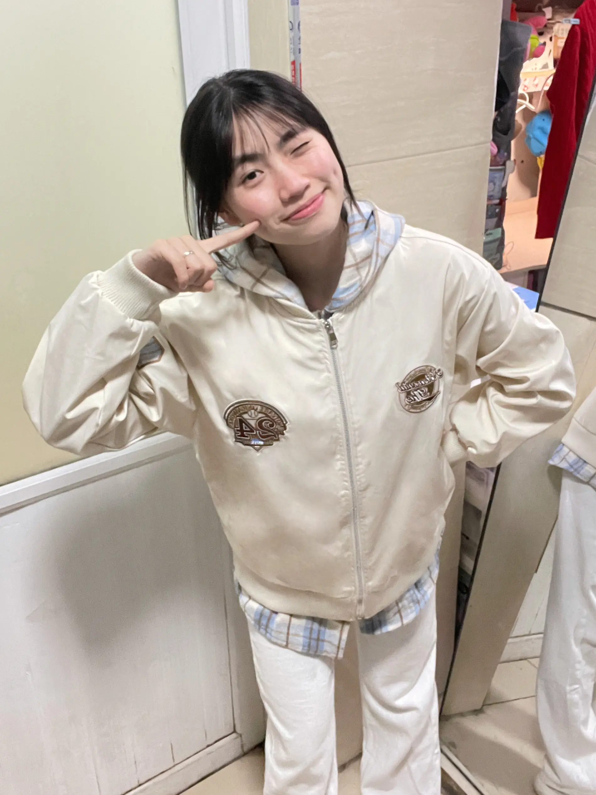 假两件外套好穿的勒