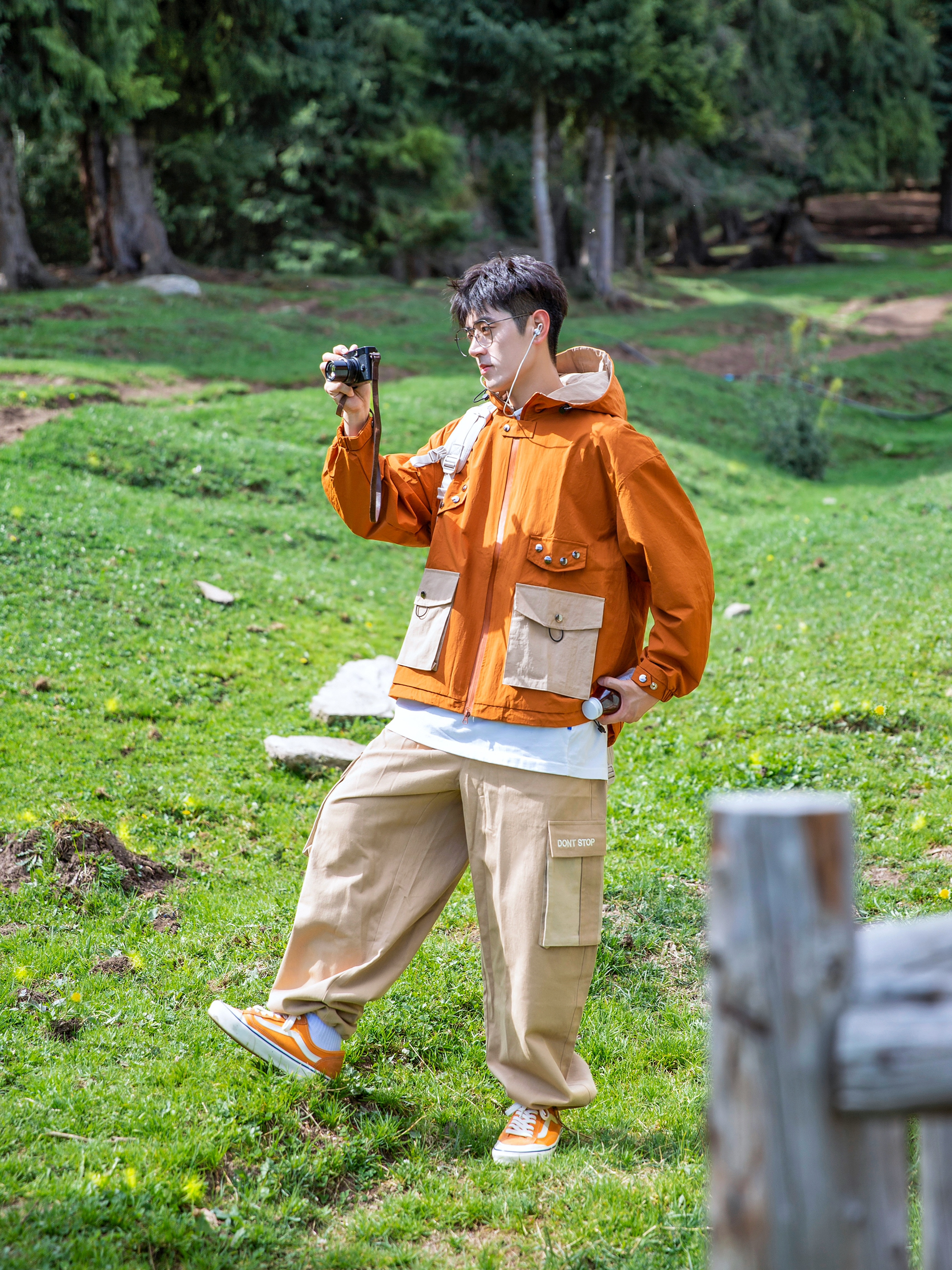 🍊🍃…真的好喜欢这种“橙色系”少年感！✨