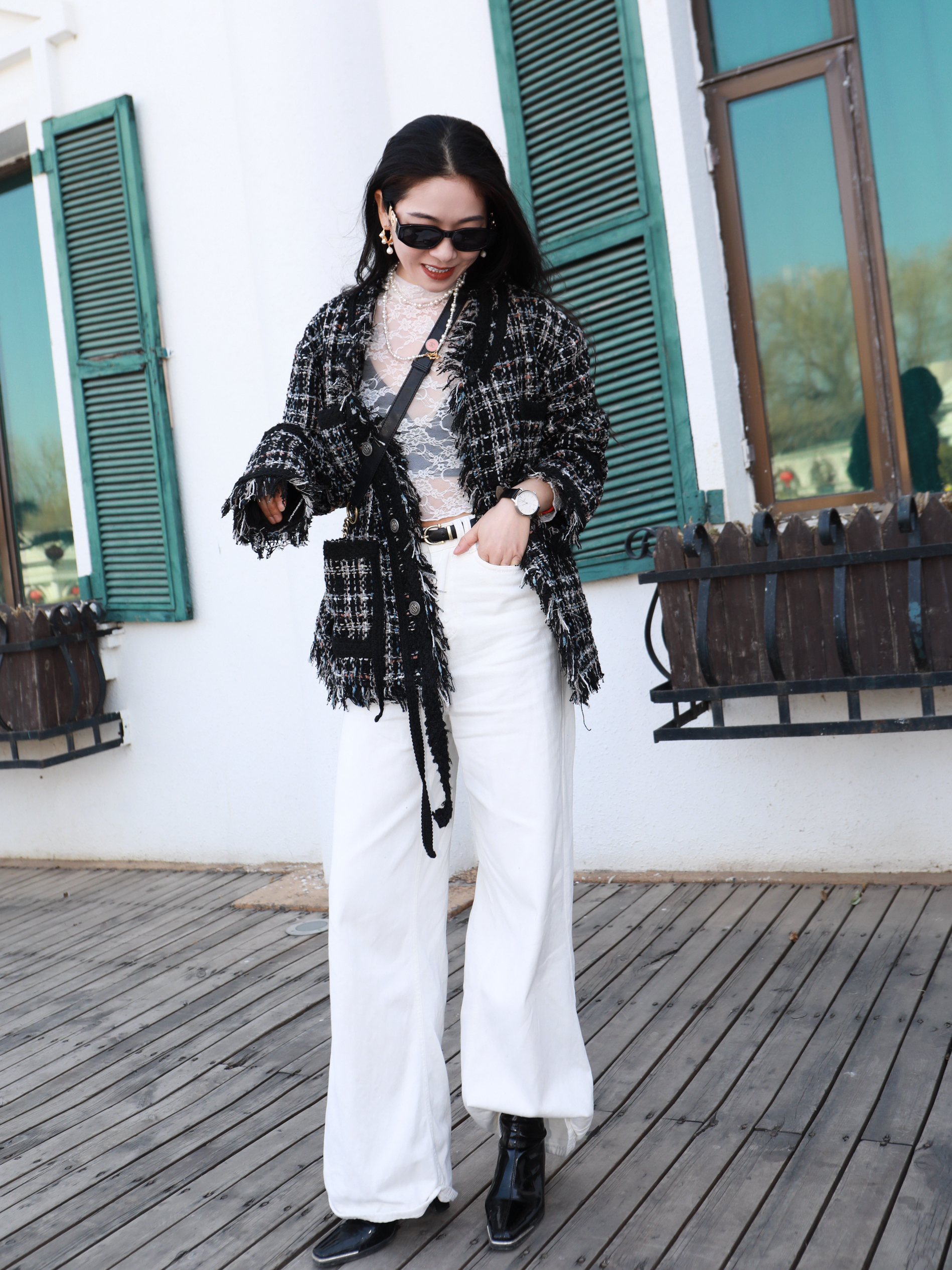率性早春look