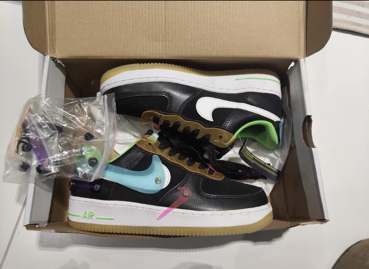 Force 1 AF1 电玩像素 板鞋
