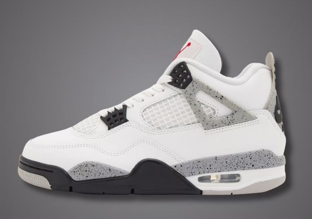 The Air Jordan 4 "White Cement"