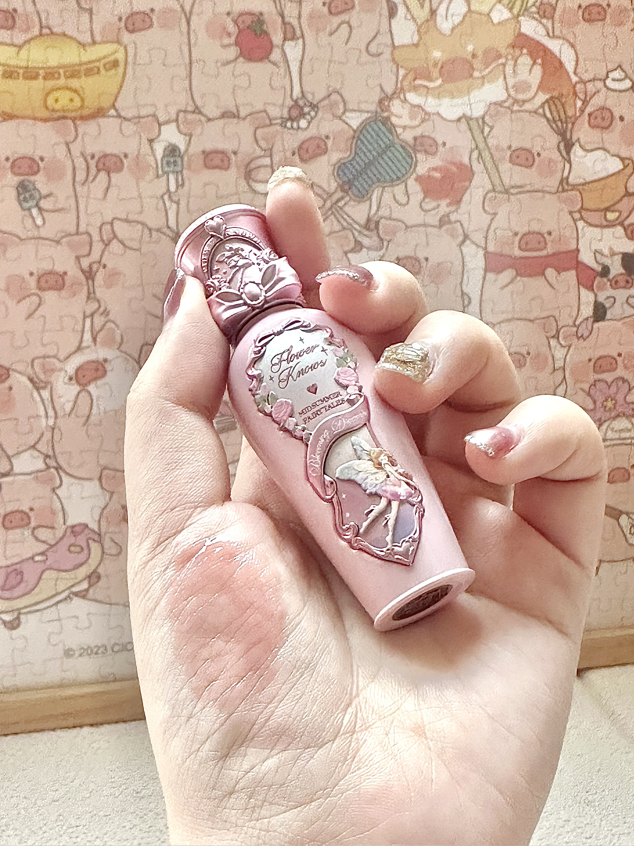 我愿意称它是粉棕奶茶色的天菜！