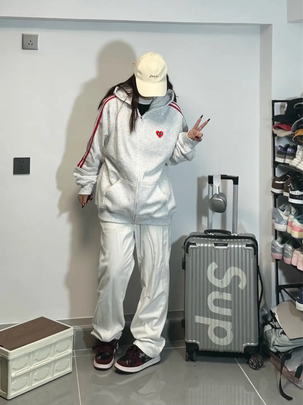 绝了！这卫衣咋搭都好看